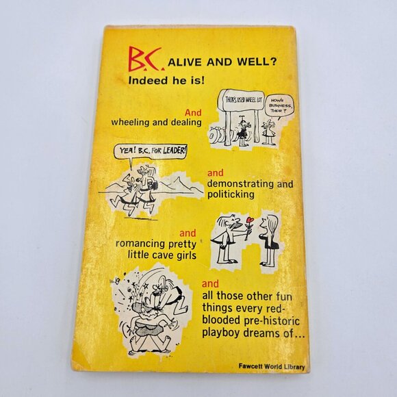 B.C. Comic Strip By Johnny Hart Book Paperback Lot Of 4 Books Vintage Read - Picture 4 of 16